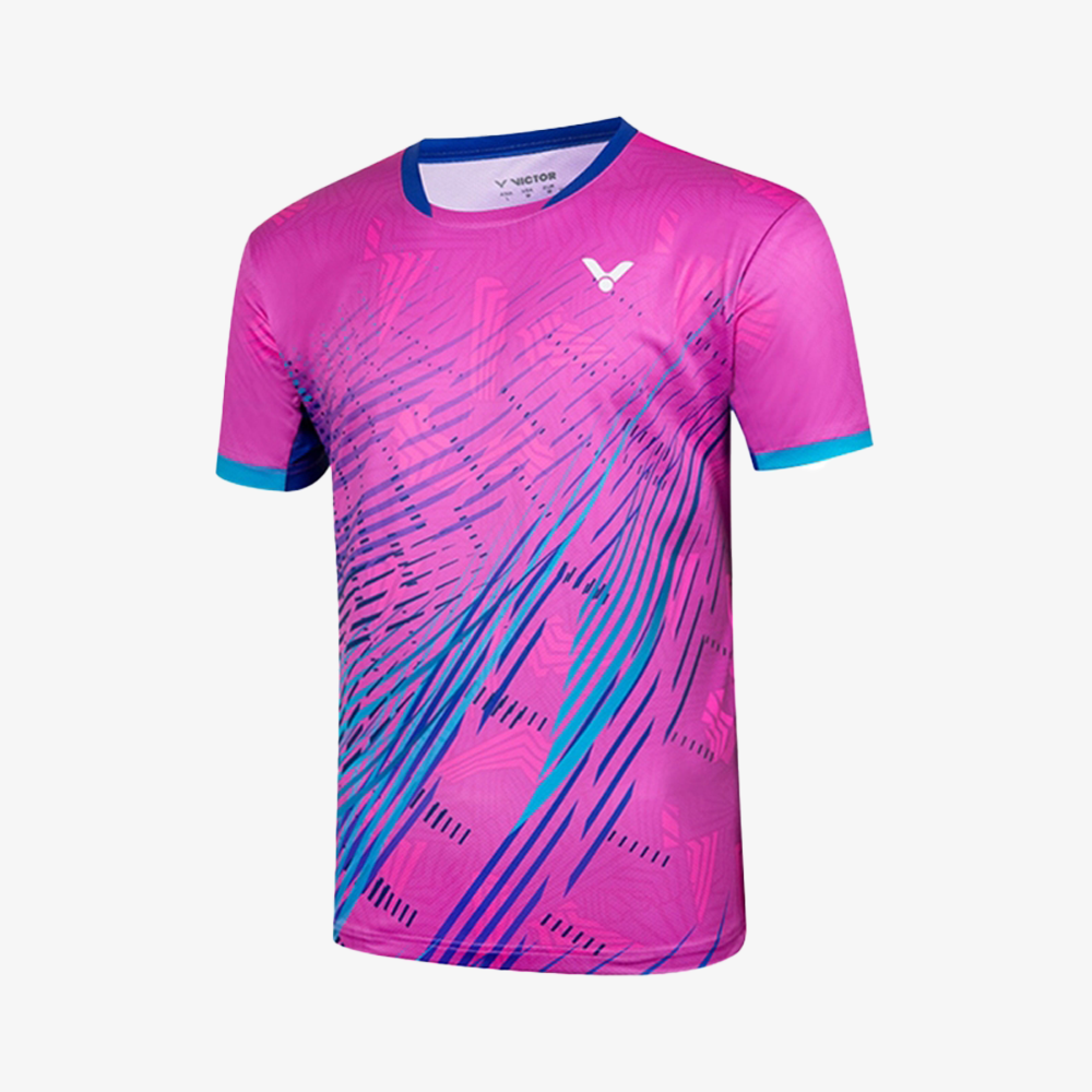 Victor Unisex Tournament T-Shirts T-50013Q (Raspberry Red)