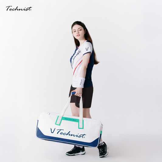 Technist TNB54119 Racket Bag (White/Navy/Green)