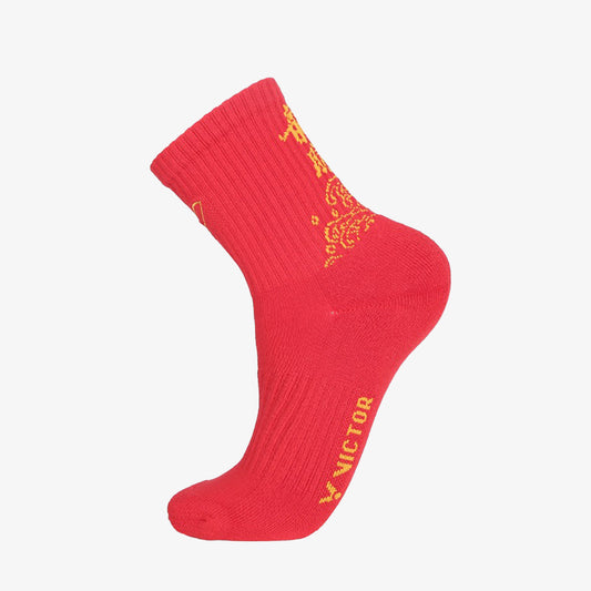 Victor Chinese New Year Junior Socks SK408JRJCNYD-JR (Red)