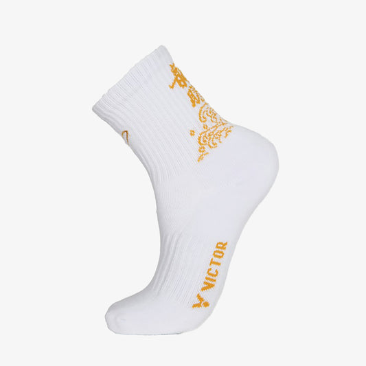 Victor Chinese New Year Junior Socks SK408JRJCNYA-JR (White)