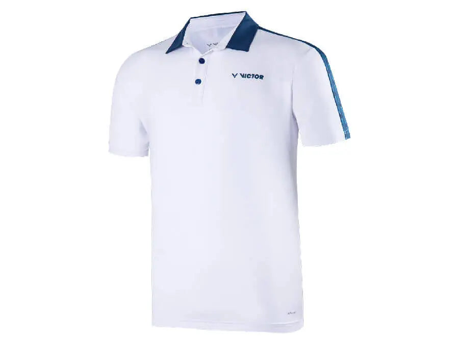 Victor 55th Anniversary Edition S-5502A Polo Shirt (White) 
