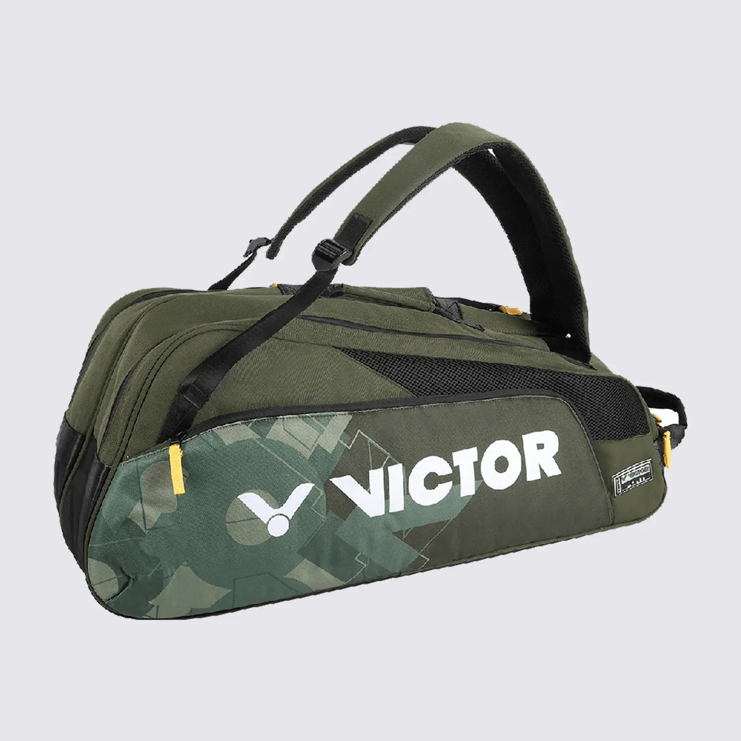 Victor Badminton Tennis Racket 6pk Bag BR6219-G (June Bug Victor Badminton Tennis Racket 6pk Bag BR6219-G (June Bug