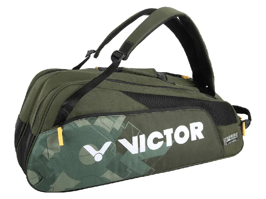 Victor Badminton Tennis Racket 6pk Bag BR6219-G (June Bug) 