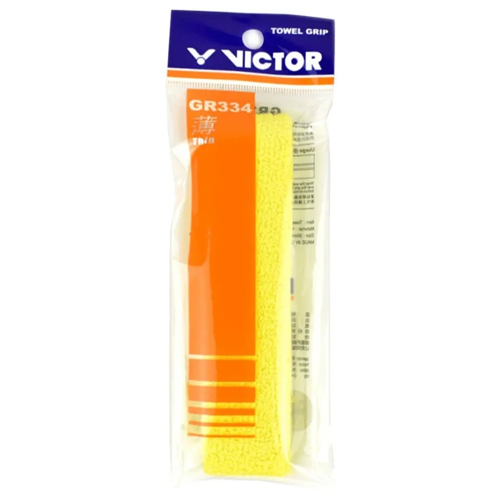 Victor GR334C Badminton Racket Towel Grip (Thin) 