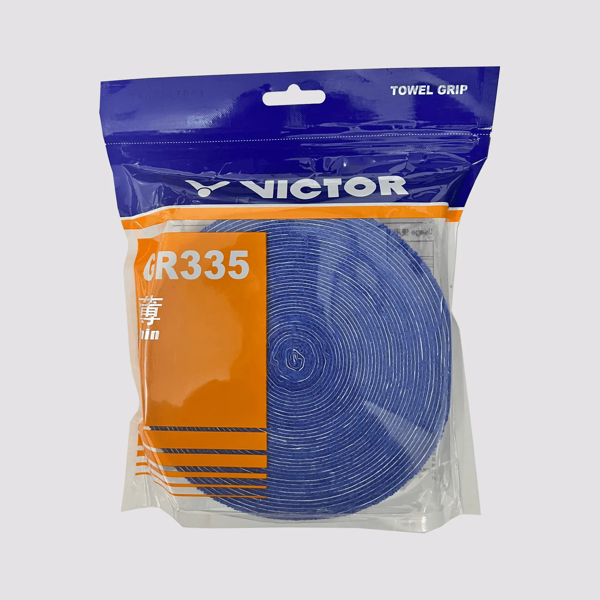 Victor Racket Yellow Victor GR335 Thin Tower Grip Roll - JoyBadminton
