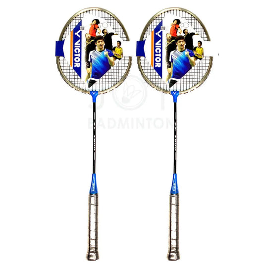 Victor ST 1800 (Pre-Strung) 2 Badminton Racket Combo 