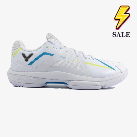 Victor Sport Badminton Court Shoes P6500 A (White) 