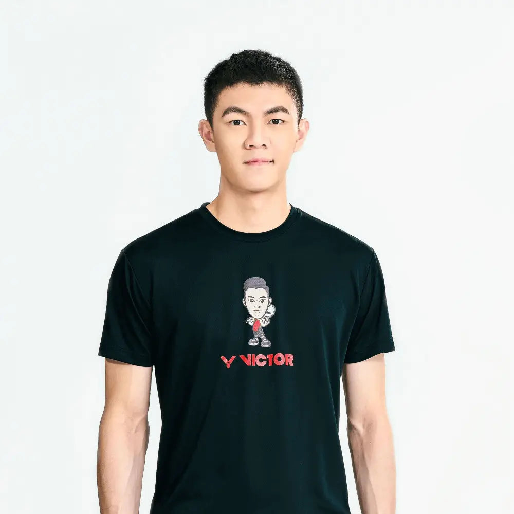 Victor x LZJ T-Shirt T-20055C (Black) 