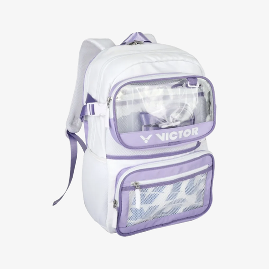 Victor Backpack BR5061-AT (White/Pastel Lilac)