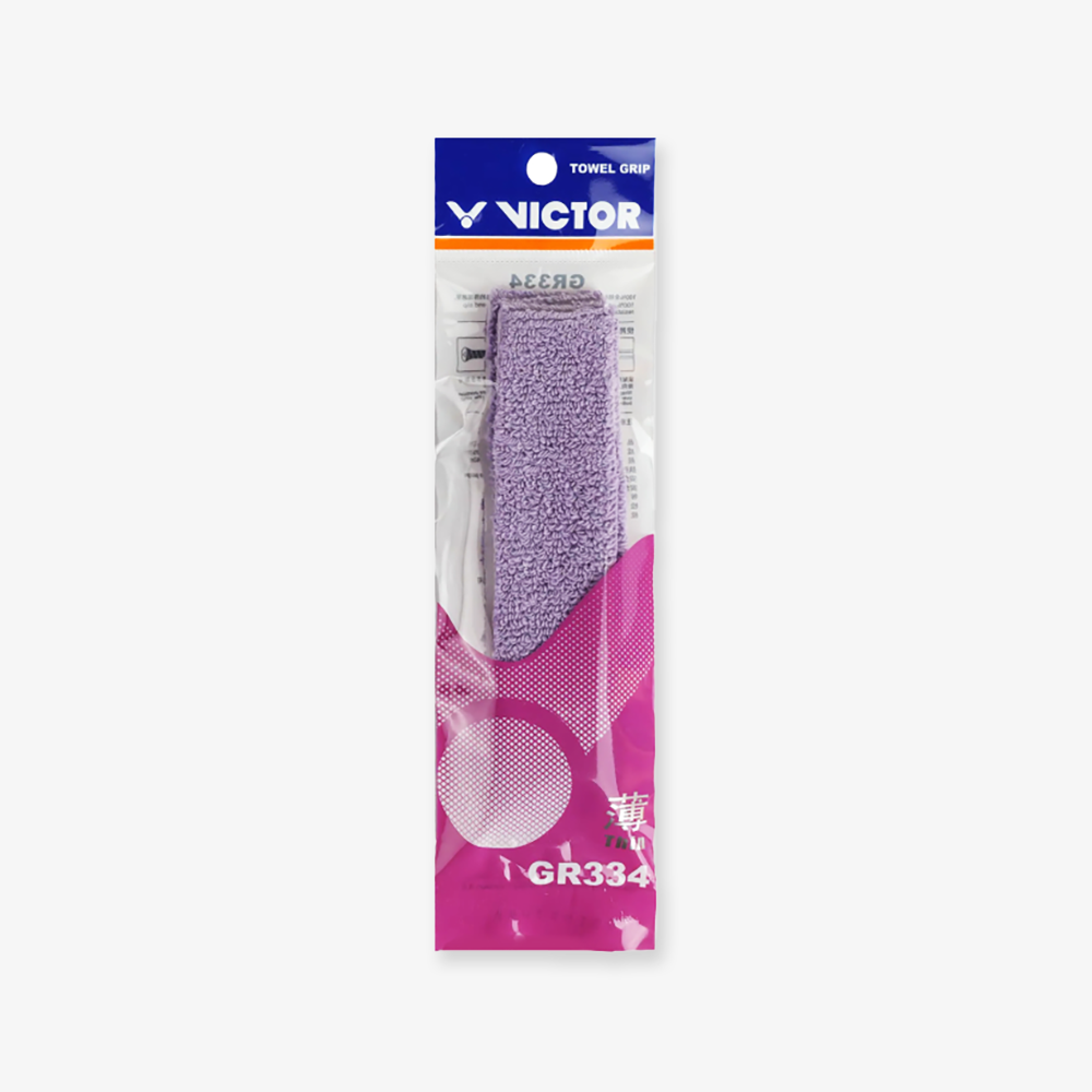 Victor Capsule Collection Thin Towel Grip GR334CPS-J (Grape Purple)