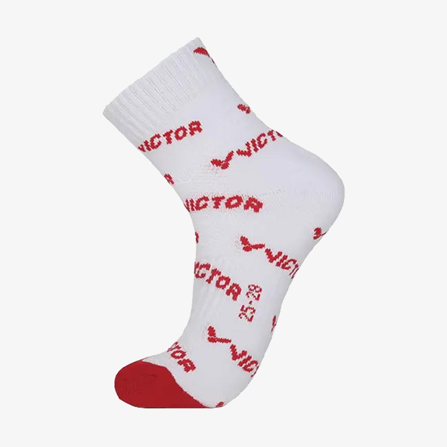 Victor Color:red Victor Men's Sports Socks SK162D (Red) - JoyBadminton