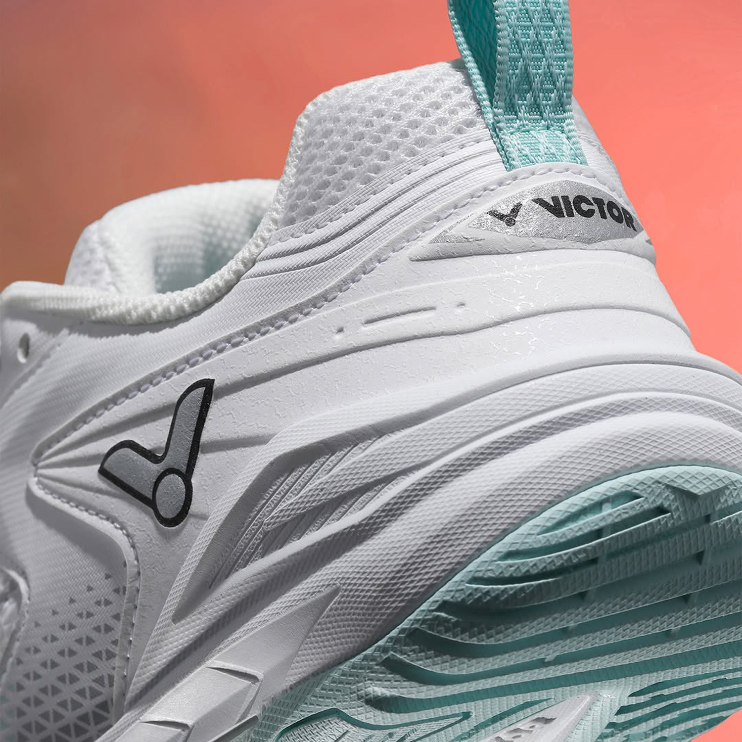 Victor P9200cHP Court Shoe (Bright White/Icy Morn)