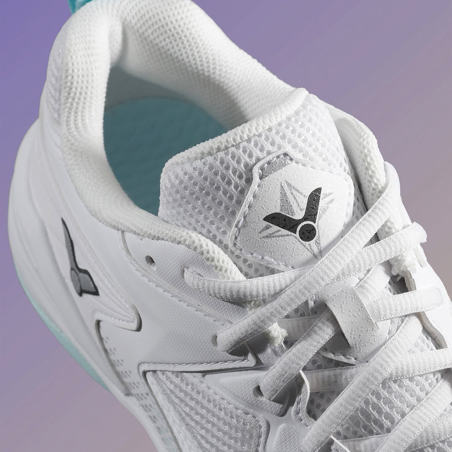 Victor P9200cHP-AG Court Shoe (Bright White/Icy Morn) – JoyBadminton Victor P9200cHP-AG Court Shoe (Bright White/Icy Morn) – JoyBadminton