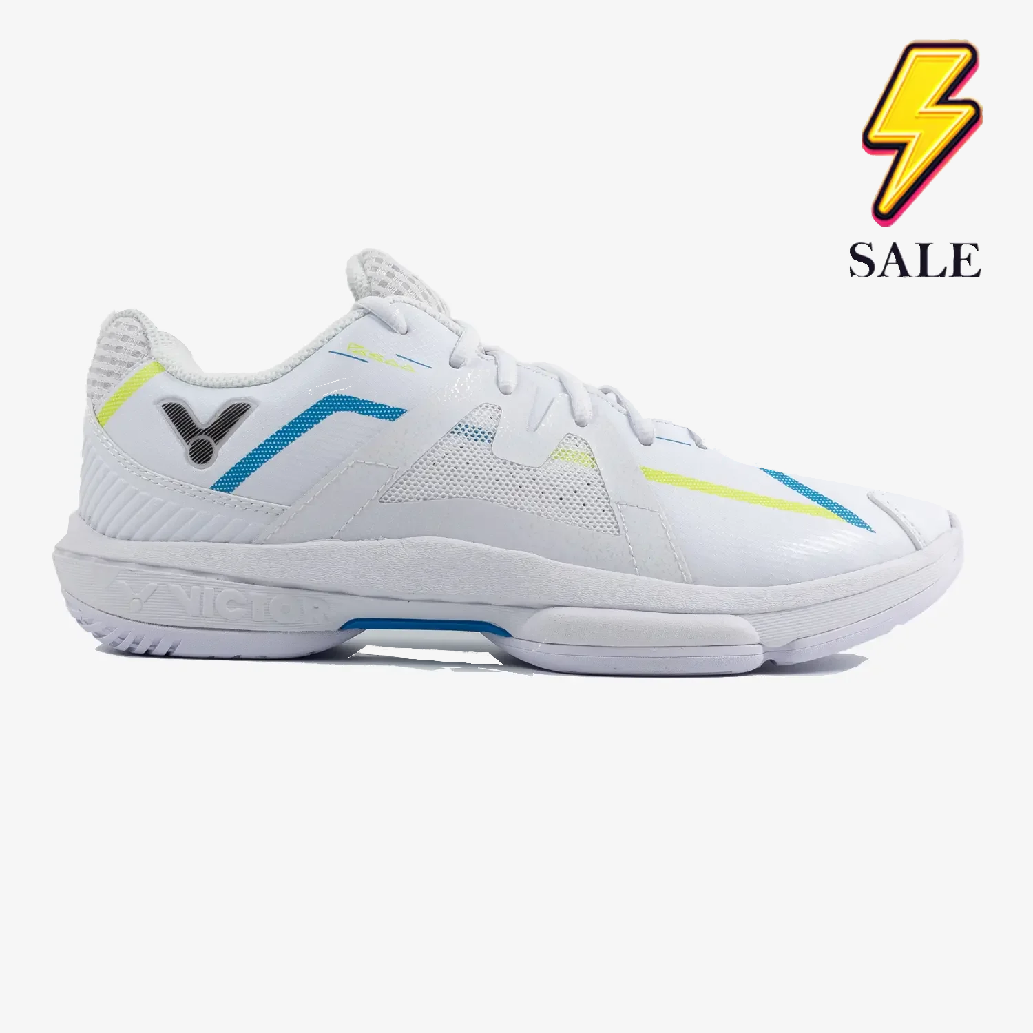 Victor Sport Court Wide Shoes P6500 A (White)