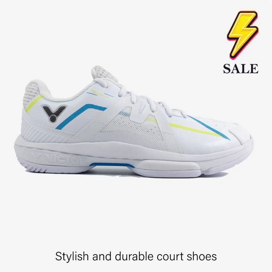 Victor Sport Court Shoes P6500 A (White)