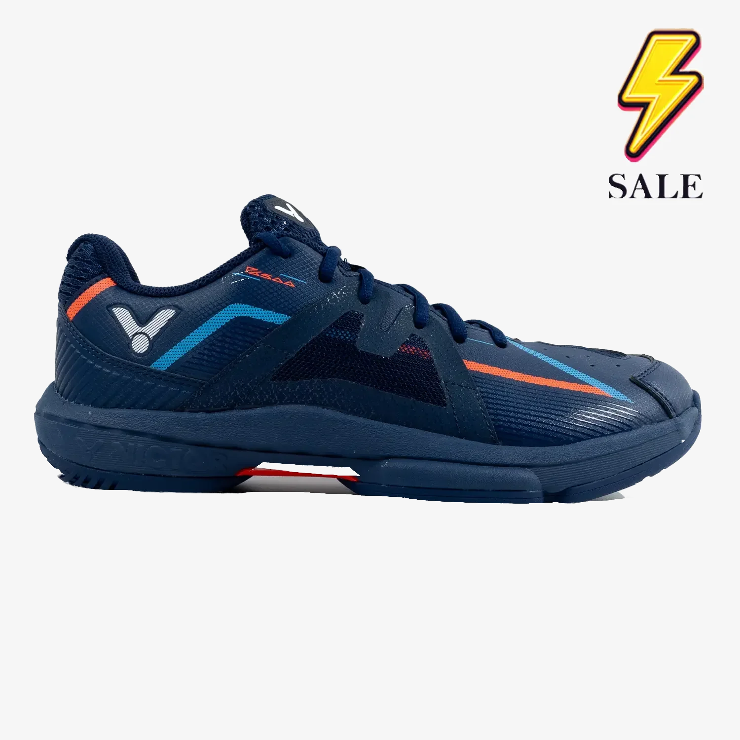 Victor Sport Court Wide Shoes P6500 B (Dark Navy)