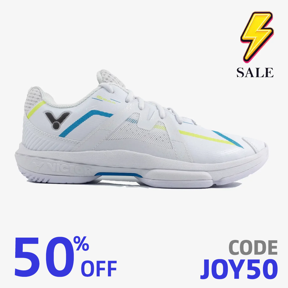 Victor Sport Court Wide Shoes P6500 A (White)