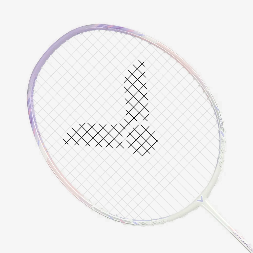 Victor Racket White Color Victor Thruster K 66 AJ (Lunar White) – JoyBadminton