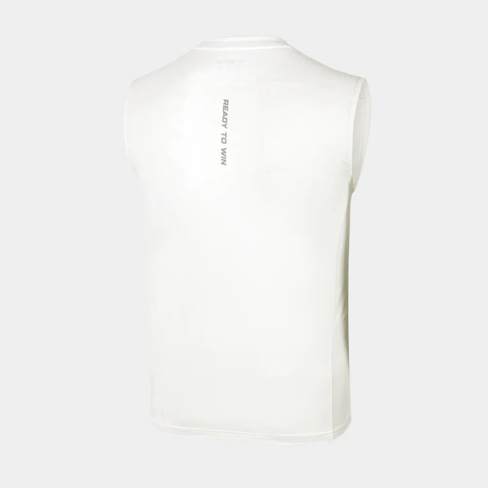 Victor Unisex Knitted Sleeveless T-Shirts T-65009-A (Cloud Dancer)