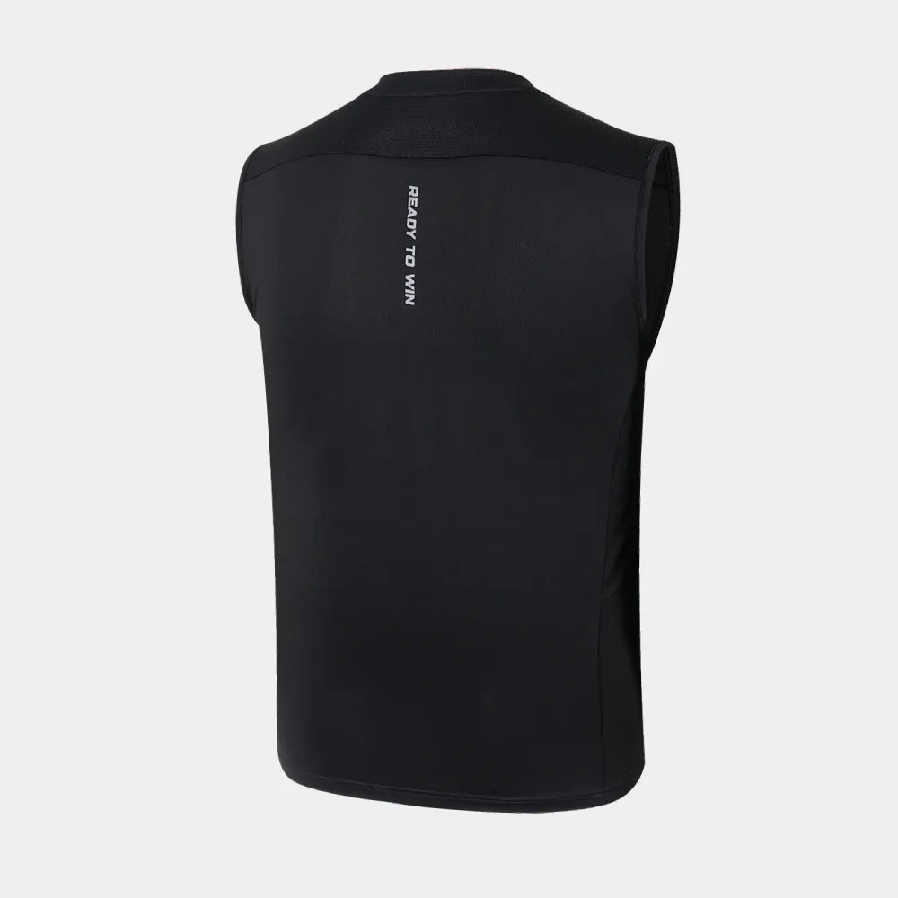 Victor Unisex Knitted Sleeveless T-Shirts T-65009-C (Pirate Black)