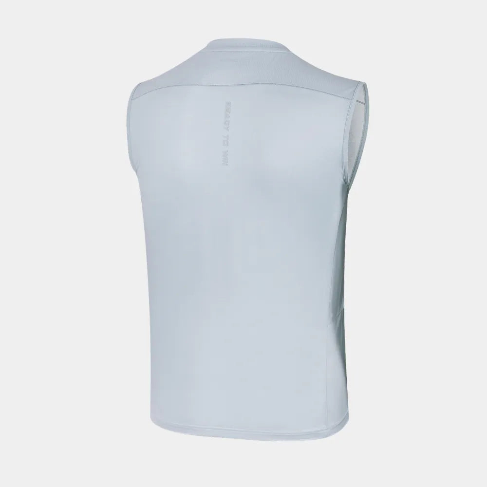 Victor Unisex Knitted Sleeveless T-Shirts T-65009-H (Silver Sconce)