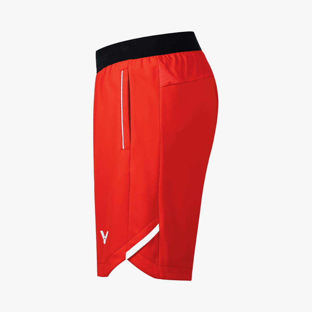 Victor Unisex Knitted Sports Shorts R-50200D (Fiery Red)