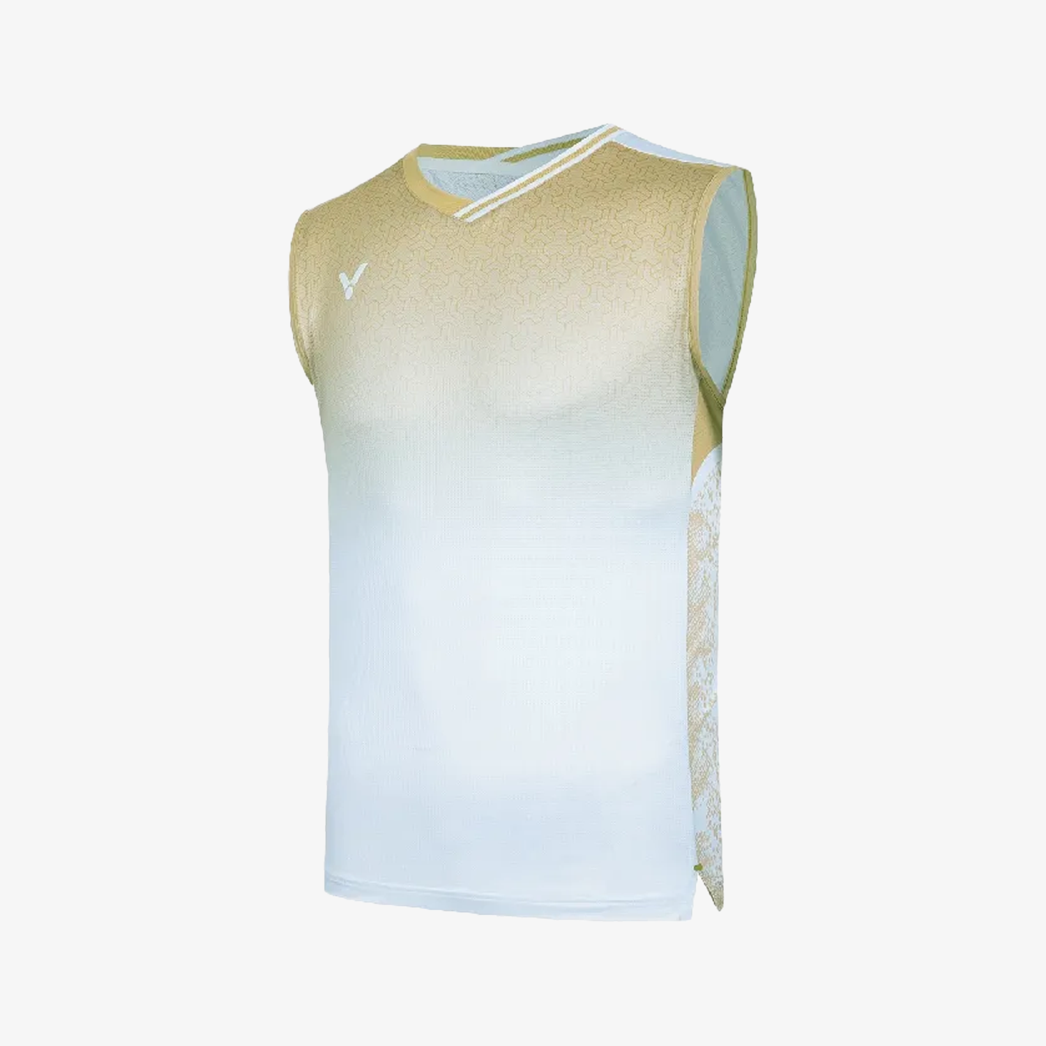 Victor Unisex Sleeveless Top T-55003W (White)