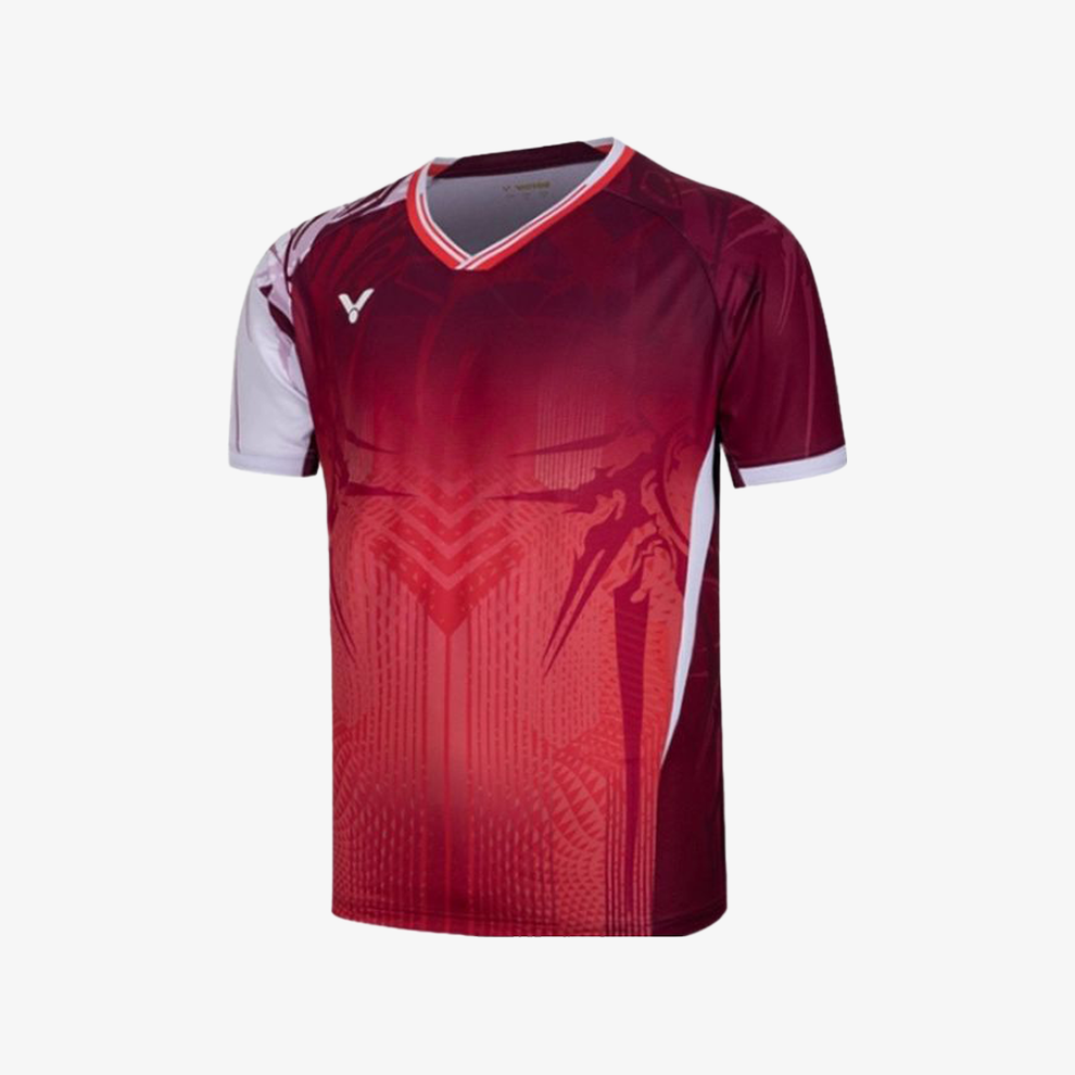 Victor Unisex T-Shirt T-55060D (Red) – JoyBadminton