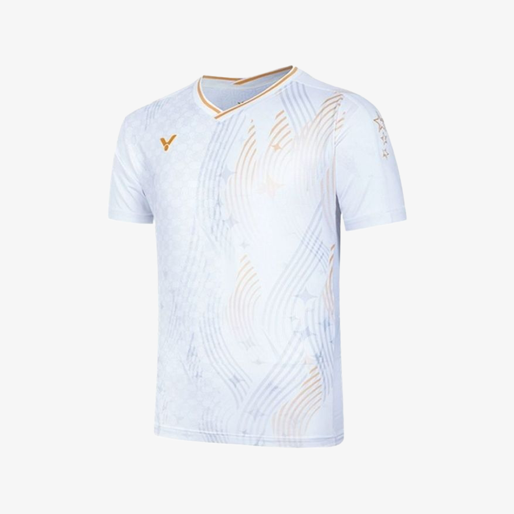 Victor Unisex T-Shirt T-55080A (White) – JoyBadminton