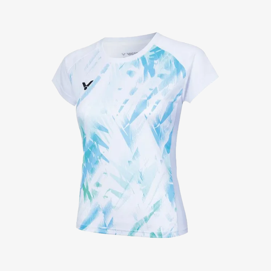 Victor Women's T-Shirt T-56000TDA (Moonlight White)