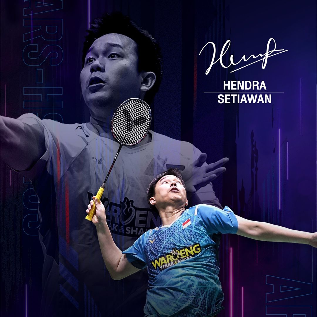 Victor AuraSpeed HyperSonic Plus (ARS-HS PLUS C) Hendra Setiawan Poster