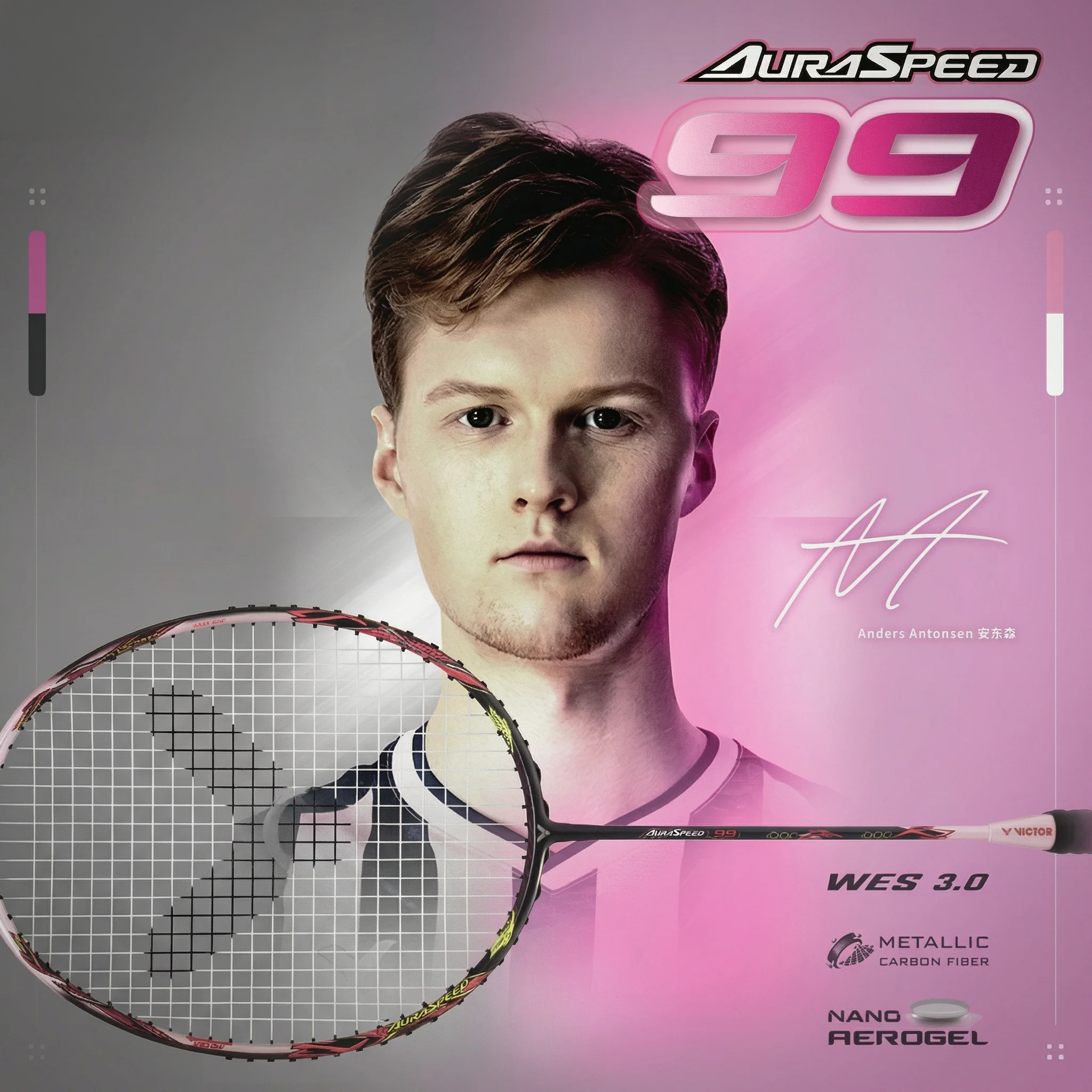 Victor Auraspeed 99 (Blueberry Purple) 2026 – JoyBadminton Victor Auraspeed 99 (Blueberry Purple) 2026 – JoyBadminton