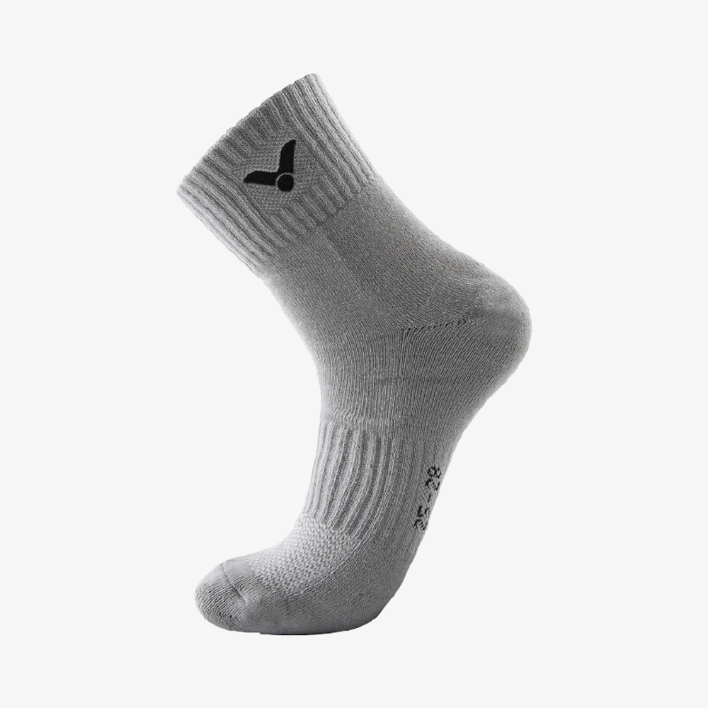 Victor Men's Sport Socks 3 Pack SK152-3-ACH-L Mid Gray