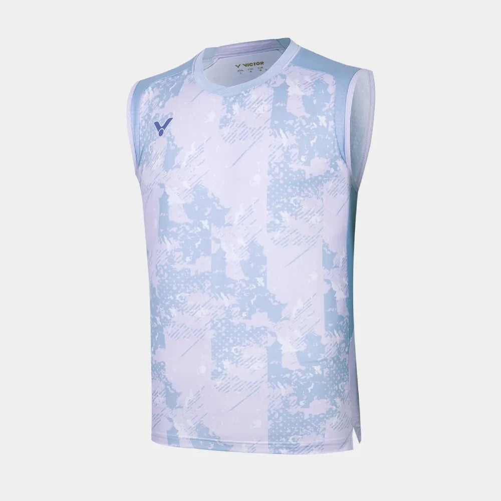 Victor Unisex Knitted Sleeveless T-Shirts T-65001-T (Lavender)