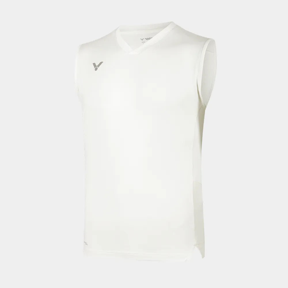Victor Unisex Knitted Sleeveless T-Shirts T-65009-A (Cloud Dancer)