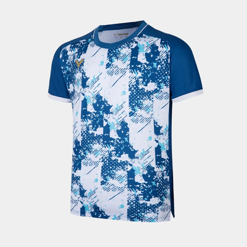 Victor Unisex Knitted T-Shirts T-65000-F (Azure)