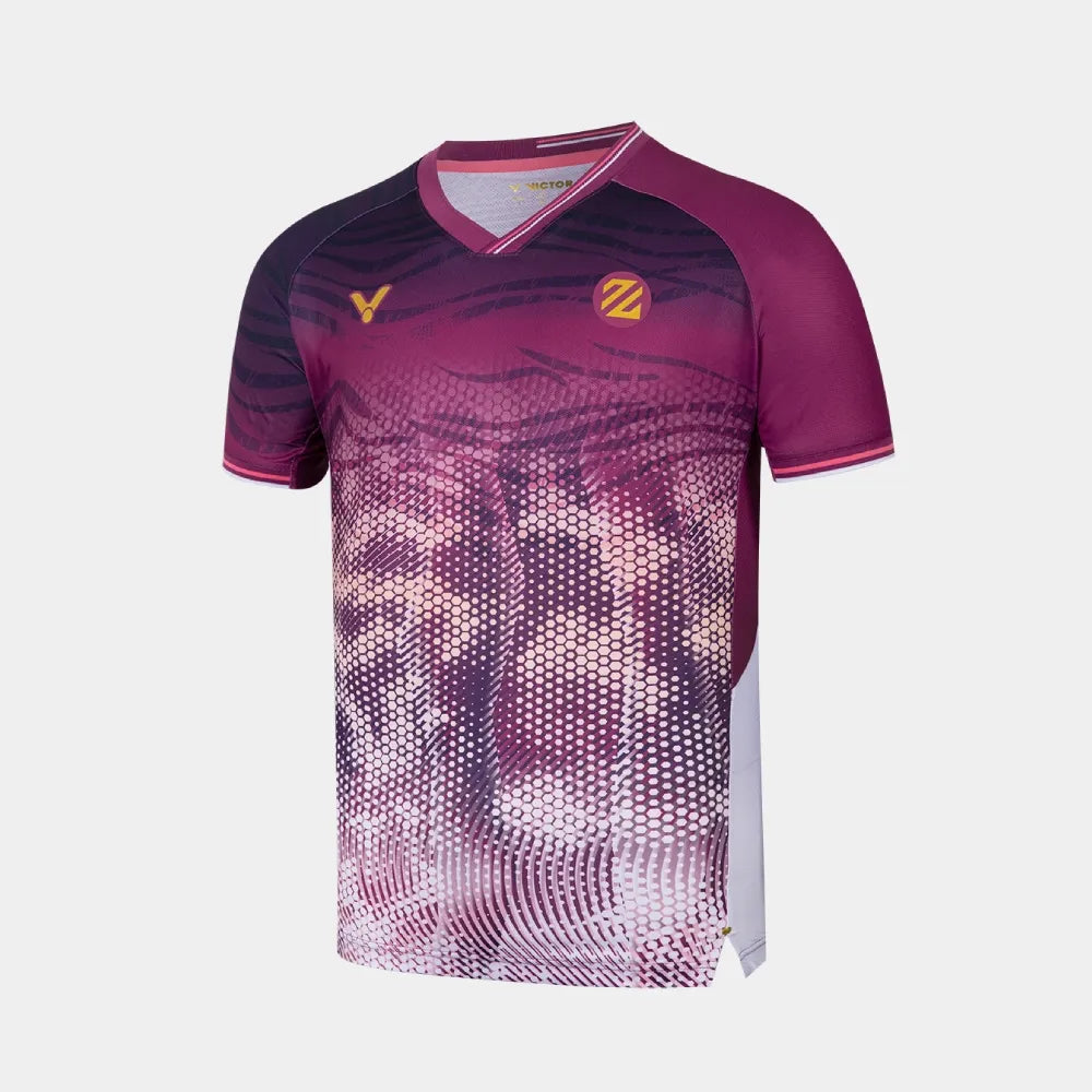 Victor Unisex Knitted T-Shirts T-65002-J (Boysenberry)