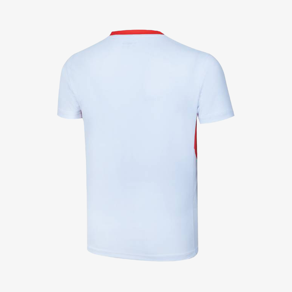 Victor Unisex T-Shirt T-50012A (White) Back Side View