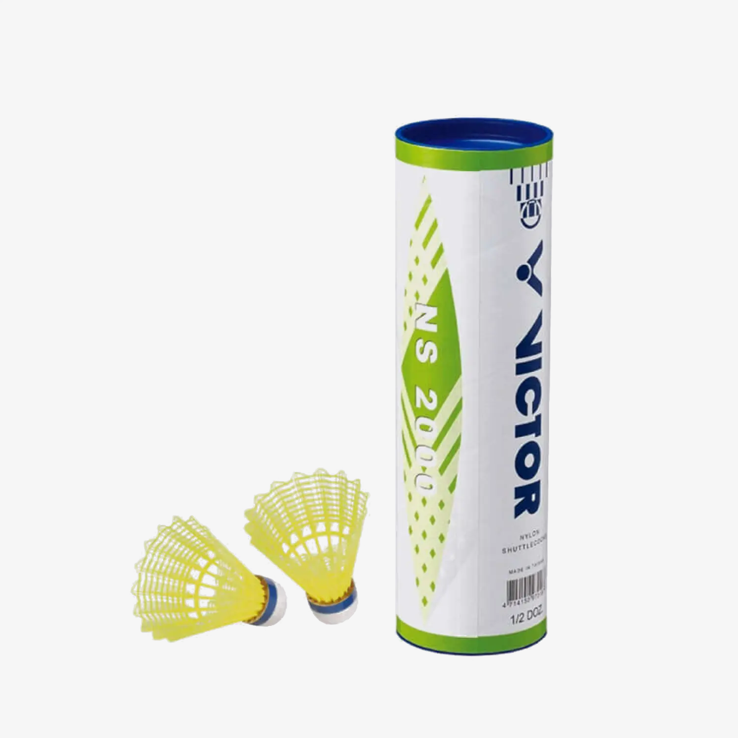 Victor VNS-2000 Yellow Nylon Shuttlecock