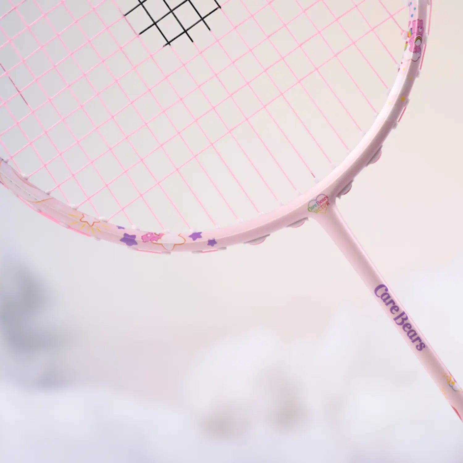 VICTOR X Care Bears Badminton Racket {JS-CBC I) Pink - JoyBadminton VICTOR X Care Bears Badminton Racket {JS-CBC I) Pink - JoyBadminton