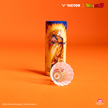 Victor x Dragon Ball Z Super Saiyan 3 NCS Synthetic Shuttlecock NCS-DBZ-F (Sodalite Blue)