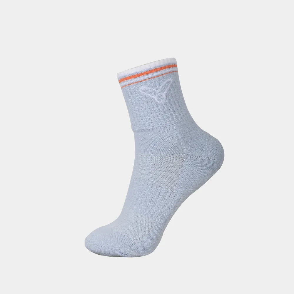 Victor x HYQ Collection 2.0 Women's Mid-Calf Socks SK610HYQ-M (Dawn Blue) (COMING SOON)