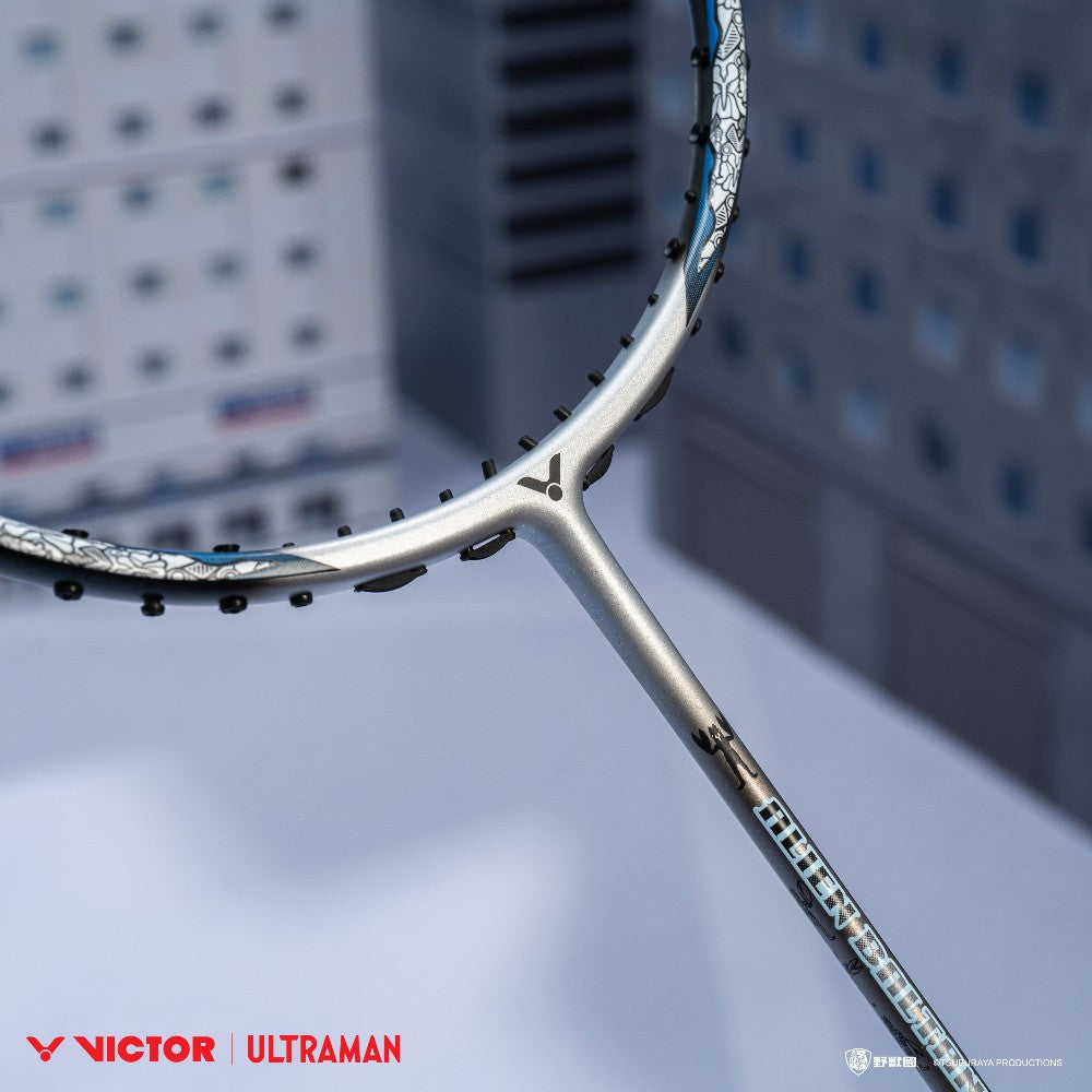 Victor x Ultraman AuraSpeed Alien Baltan Racket ARS-ALIENBALTAN-S (Glossy Silver) Bottom Frame View