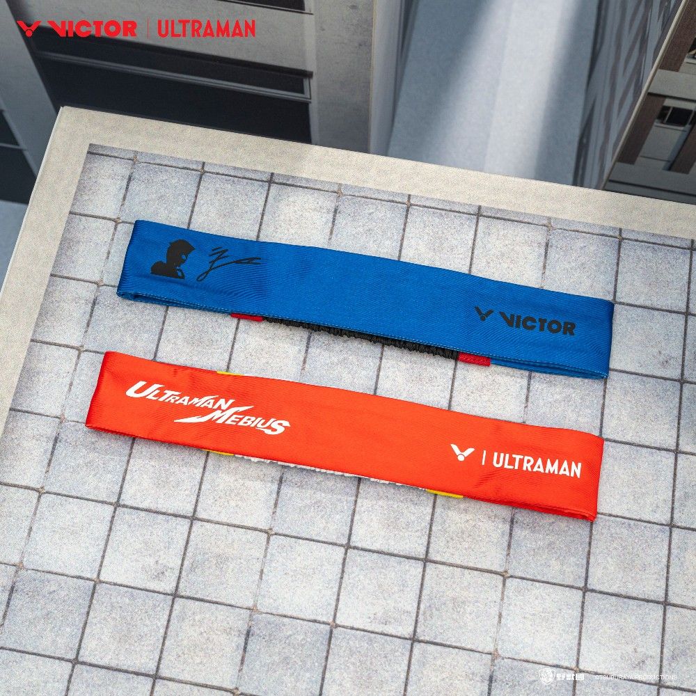 Victor x Ultraman Headband SP513UTM-D (Cinnabar Red)