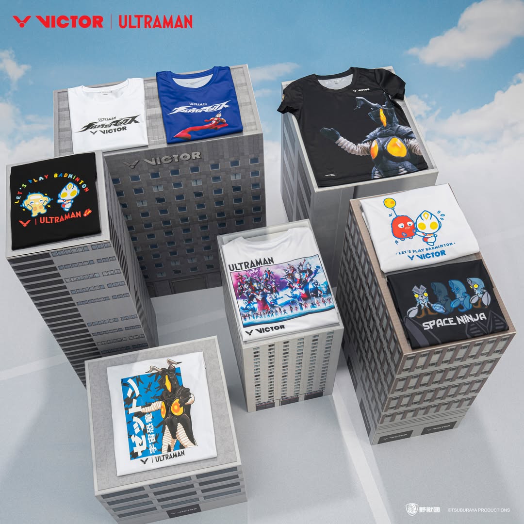 Victor x Ultraman Sports Writstband SP506UTM-J (Prism Purple) Ultraman_Collection_Apparel