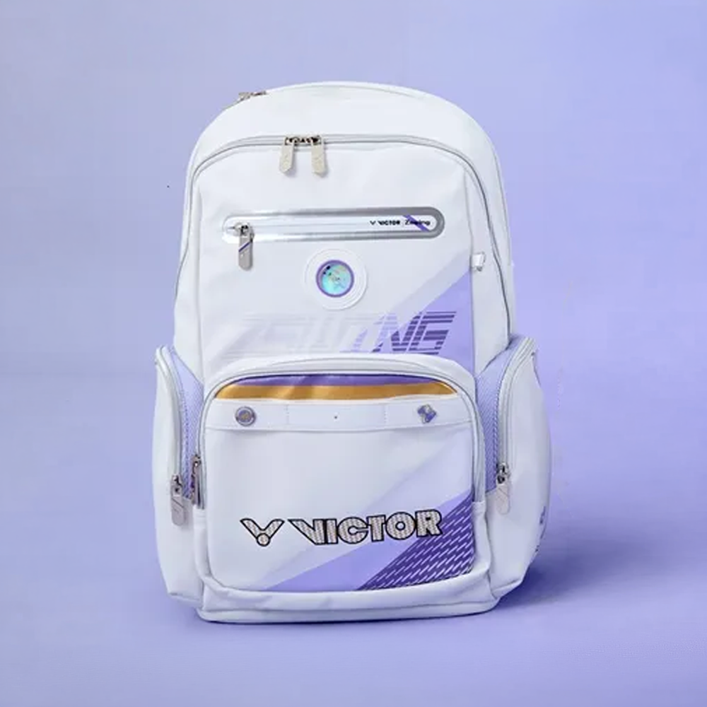 Victor x ZSW Collection 2.0 Backpack BR5080ZSW-AT (White/Pastel Lilac) (COMING SOON)