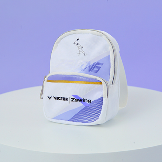 Victor x ZSW Collection 2.0 Bag Charm PG6038ZSW-AT (White/Pastel Lilac) (COMING SOON)