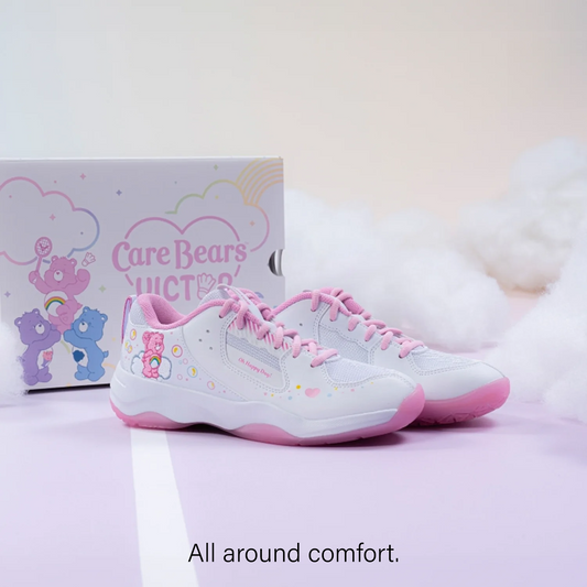 Victor x Care Bears Court Shoes A-CBC AI (White/Pink)