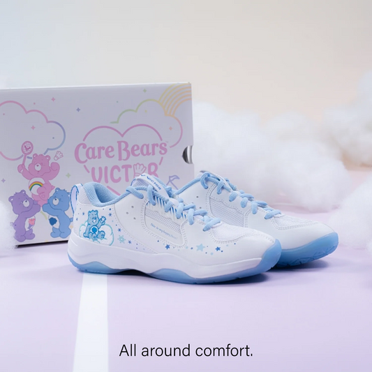 Victor x Care Bears Court Shoes A-CBC AM (White/Blue)