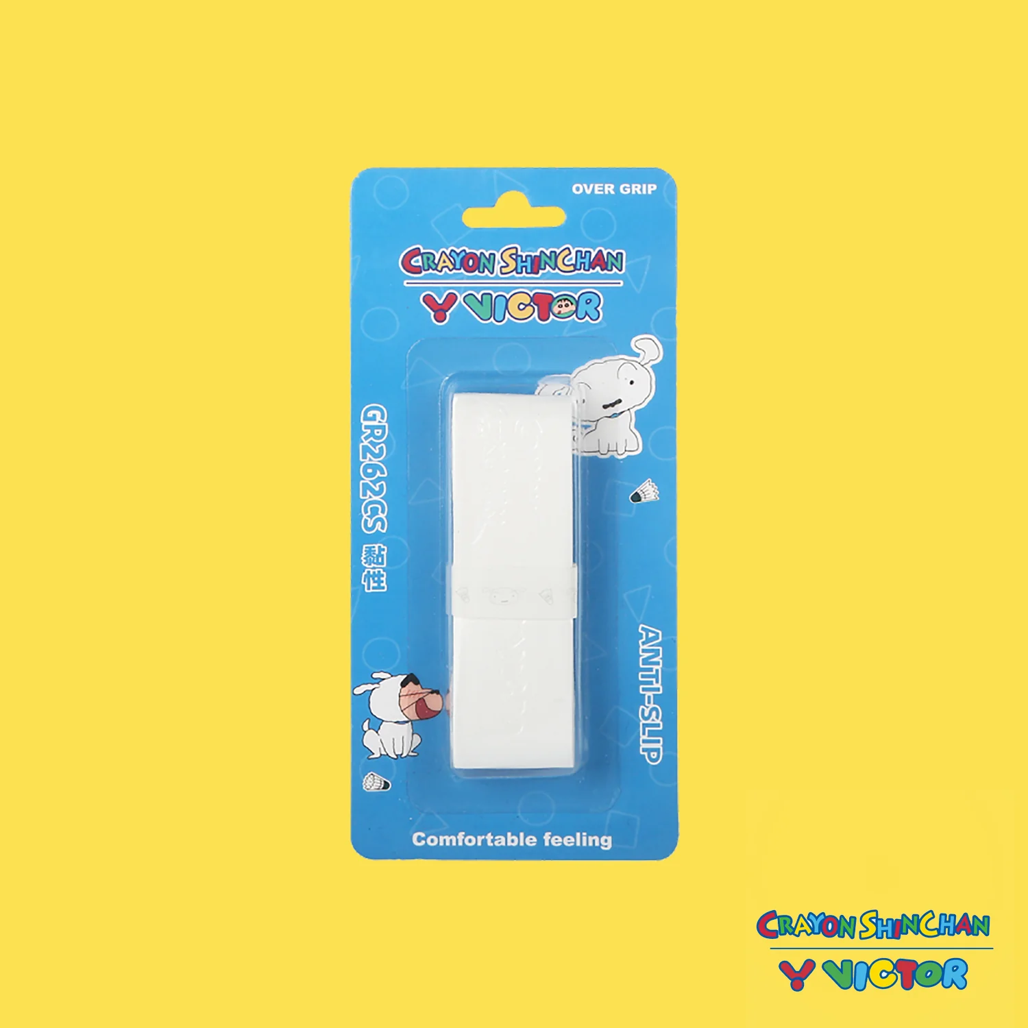 Victor x Crayon Shin Chan Overgrip White GR262CS A